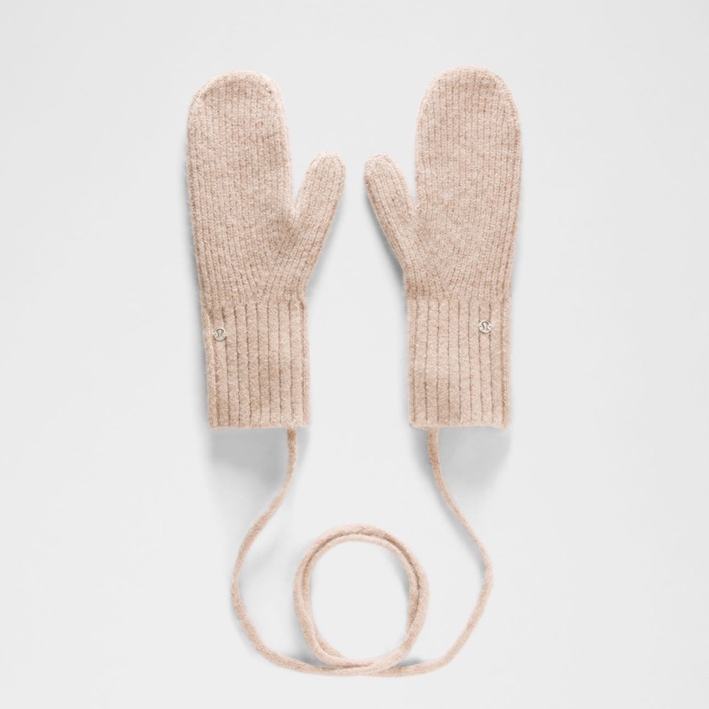 lululemon athletica Cream Mittens